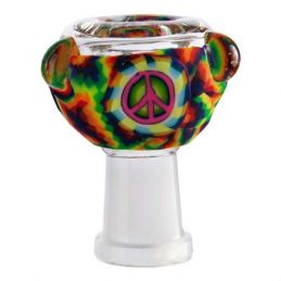 14mm Female Bowl Peace Sign
