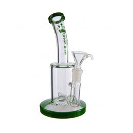 8” Bent Inline Percolator Water Pipe