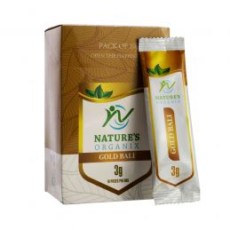 Nature's Organix Kratom Powder Gold Bali 3gr Bx/10