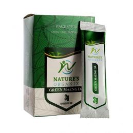Nature's Organix Kratom Powder Green Maeng Da 3gr 