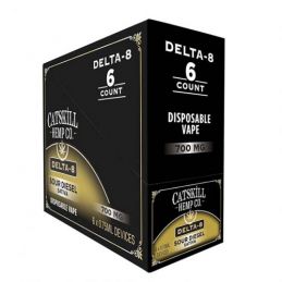 Catskill Hemp Co. D8 Disp. Sour Diesel Bx/6