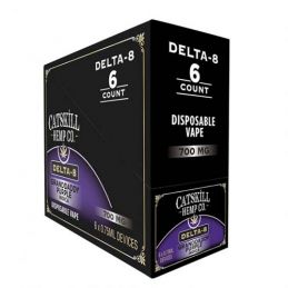 Catskill Hemp Co. D8 Disp. Grand Daddy Purple Bx/6