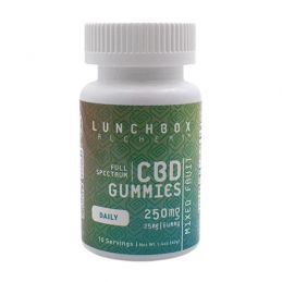  Lunchbox Full Spectrum Daily CBD Gummies 250mg