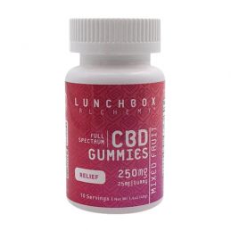  Lunchbox Full Spectrum Relief CBD Gummies 250mg 