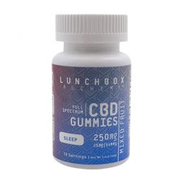 Lunchbox Full Spectrum Sleep CBD Gummies 250mg 