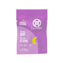 CannaAid PM CBN/D8 Soft Gels 25mg 2ct