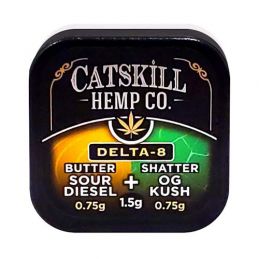 Catskill Hemp Co. Dual D8 SD Butter/OG Kush Shatte
