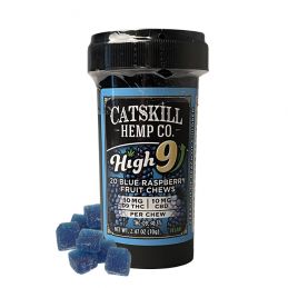Catskill Hemp Co. High-9 Blue Razz Chews 20ct 